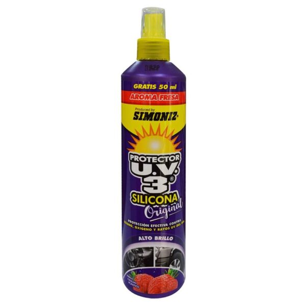 SILICONA PROTECTOR U.V.3  AEROSOL SIMONIZ OLOR FRESA 300ML (3027FR) (103264