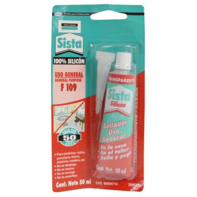 SILICONA SISTA DOW CORNING TRANSPARENTE X 50ML (2721917) P/PECERA
