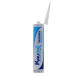 SILICONA TUBO KAUDAL NEGRA 280 ML (CON FUNGICIDA)