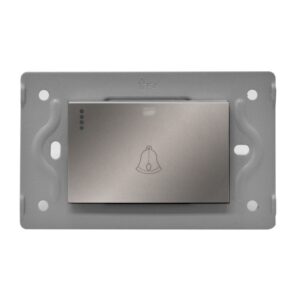 Swiche Timbre Luxor Gris Intercambiable sin Tapa Duke Energy (V3-001)