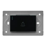 SWICHE TIMBRE LUXOR NEGRA INTERCAMBIABLE SIN TAPA DUKE ENERGY (V17-001)