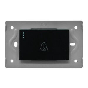 Swiche Timbre Luxor Negra Intercambiable sin Tapa Duke Energy (V17-001)