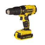 TALADRO ATORNILLADOR RECARGABLE STANLEY 2 BATERIAS 1/2 20V SIN ESCOBILLAS (SBD710C2K-B3) MALETA PLASTICA