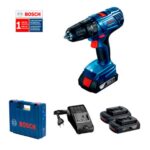 Taladro Inalambrico Bosch 1/2 GSB180-LI Percutor 18V  2 Baterias Estuche Plastico) (06019F83G0000)