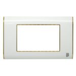 TAPA LUXOR BLANCA Y BORDE DORADO PERLA DUKE ENERGY (V18-02BD)