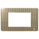 TAPA LUXOR DORADO PLATA INOXIDABLE Y BORDE COBRIZADO DUKE ENERGY (V3-02AMD)