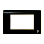 TAPA LUXOR NEGRA MATE BORDE DORADO DUKE ENERGY (V18-02ND)