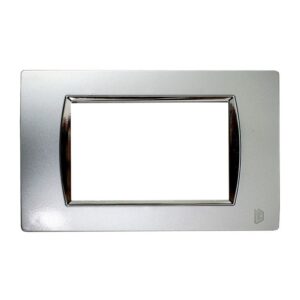 Tapa Luxor Plata Borde Interno Cromado Duke Energy (V19-02MC)