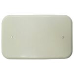 TAPA PLASTICA CIEGA 2X4 BLANCA R/G (RETIE)