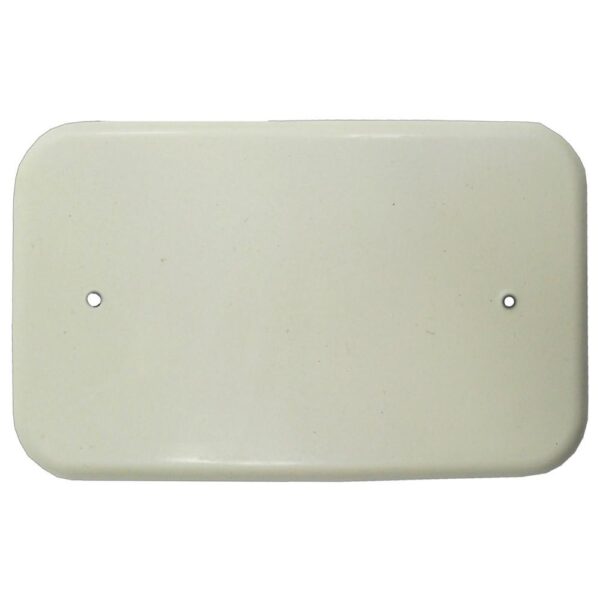 TAPA PLASTICA CIEGA 2X4 BLANCA R/G (RETIE)