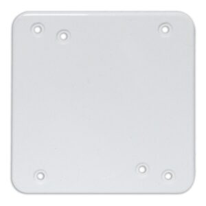 Tapa Plastica Ciega Blanca 4X4 Induma Certificada (T1206-0021)