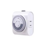 TEMPORIZADOR ANALOGO GENERAL LECTRIC PROGRAMABLE HASTA 24H (GE15119)