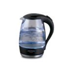 Tetera Electrica Vidrio Negra 1,7 Lts Universal
