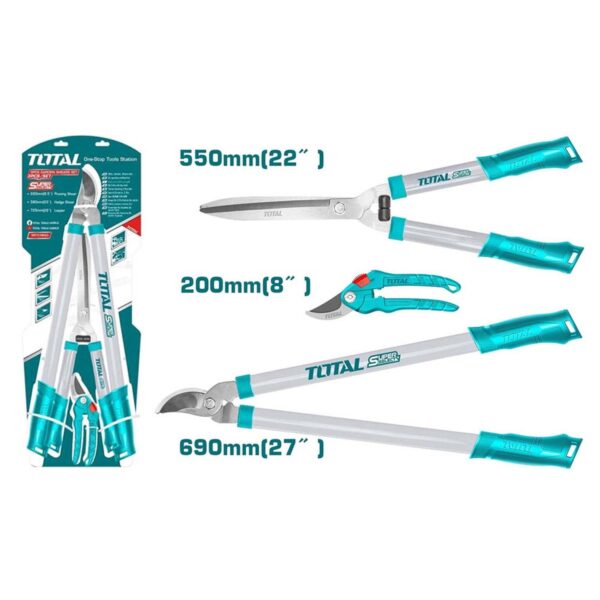 TIJERA PODAR BLISTER X 3 PZS SUPER SELECT TOTAL (THT1578033)