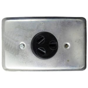 Toma 3X20 Trifilar Incrustar Hemar (LCB1021)