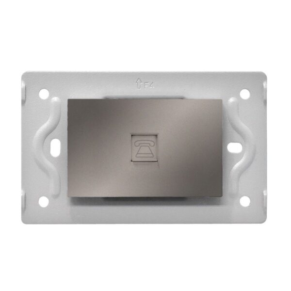 TOMA TELEFONO LUXOR GRIS ANCHO DUKE ENERGY (V3-024)