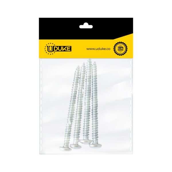 TORNILLO LAMINA PHILLIPS ZINCADO 10*21/2 PQT X 4 UDUKE
