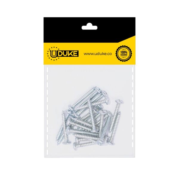 TORNILLO LAMINA PHILLIPS ZINCADO 6*1 PQT X 24 UDUKE