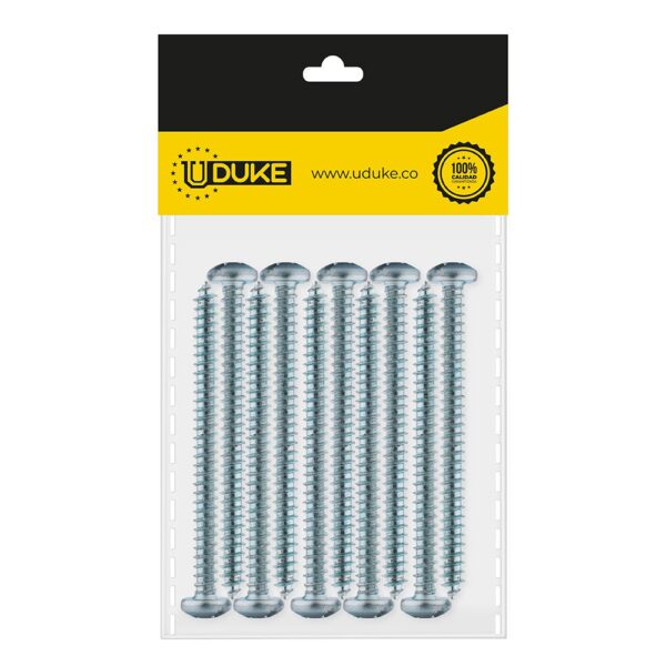 TORNILLO LAMINA PHILLIPS ZINCADO 8*11/2 PQT X 10 UDUKE