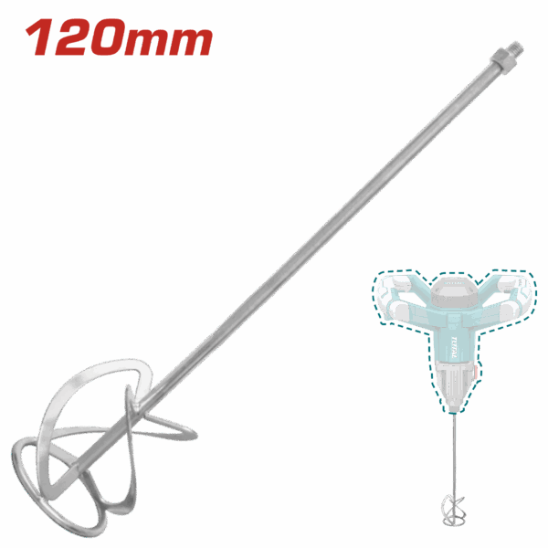 BATIDOR PARA MEZCLADORA 120MM  4 3/4 TOTAL (UTAC331120)