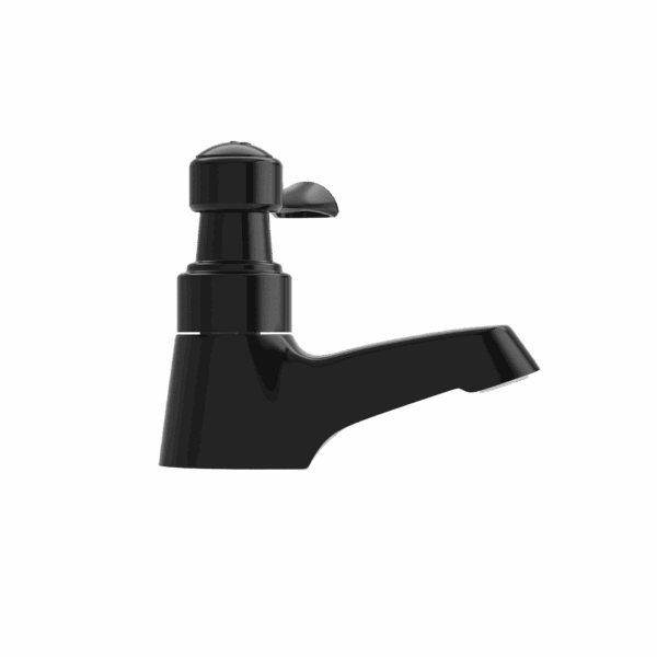 LINEA GRIVAL LLAVE LAVAMANOS + ACOPLE PALANCA BALTA NEGRO PQTE X 3 (411353331)