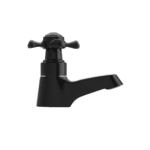 LLAVE LAVAMANOS CRUCETA + ACOPLE BALTA NEGRO GRIVAL (411403331)