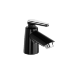 LLAVE LAVAMANOS + ACOPLE PALANCA NOGAL GRIVAL MATE BLACK (541573331)