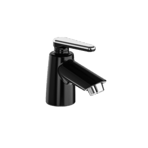 LLAVE LAVAMANOS + ACOPLE PALANCA NOGAL GRIVAL MATE BLACK (541573331)