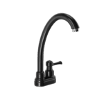 LLAVE LAVAPLATOS + ACOPLE PALANCA BALTA NEGRO GRIVAL (415523331)