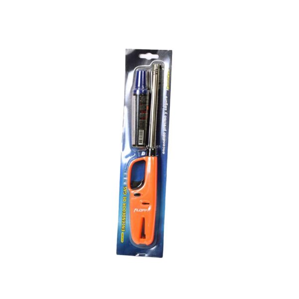 ENCENDEDOR A GAS PARA ESTUFA CON REPUESTO BLISTER FLOPPI (FL1007RG2)