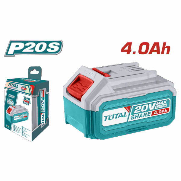 BATERIA 20V 4.0AH INDUSTRIAL ION LITHIUM SUPER TOTAL (TFBLI20021)