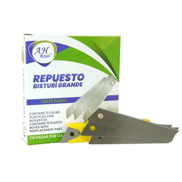 REPUESTO BISTURI GRANDE ECONOMICO X 10 IMPORTADO (HT50068)