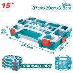 CAJA ORGANIZADORA 15"  SUPER TOTAL (TPBX1151)