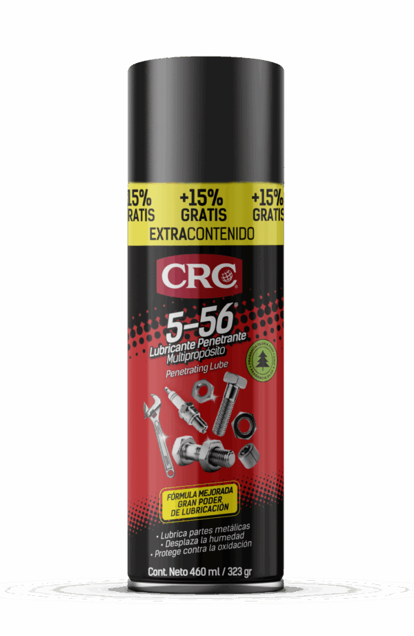 ACEITE LUBRICANTE Y PENETRANTE 5-56 EXTRA CONTENIDO 460 ML CRC (10229301)