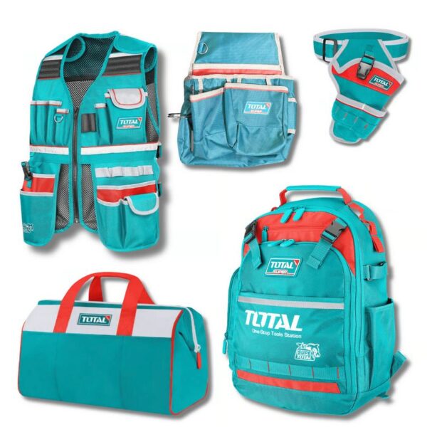 JUEGO DE PORTA HERRAMIENTA X 5 PZS SUPER TOTAL (TOS23090)