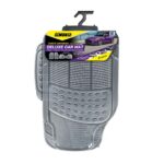TAPETE PARA AUTO PVC T/PESADO X3 GRIS CRISTAL (109831)