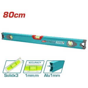 Nivel 80 CM Aluminio Super  Total  (TMT28016)