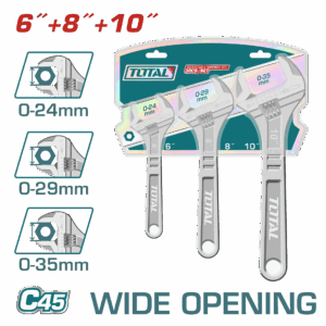 Juego de Llave Peston 6"/8"/9" Super Total (THTK1013)