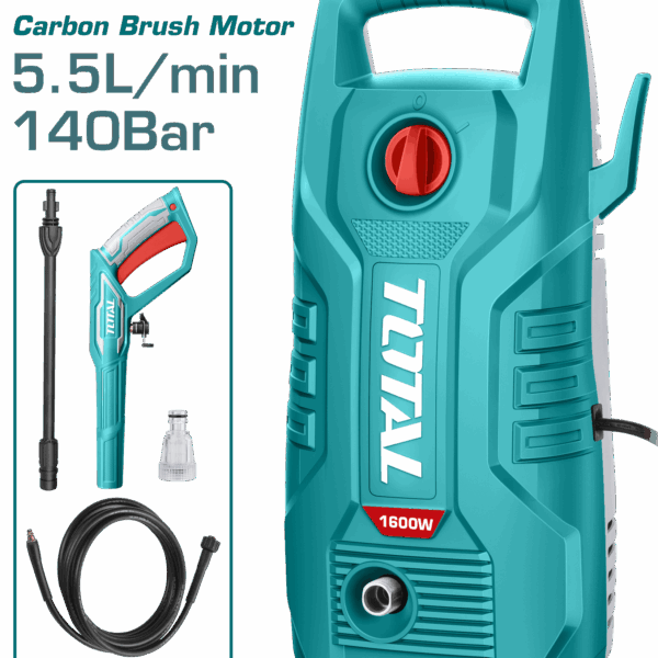 HIDROLAVADORA 1600W 2030PSI 120V TOTAL (UTGT11336)