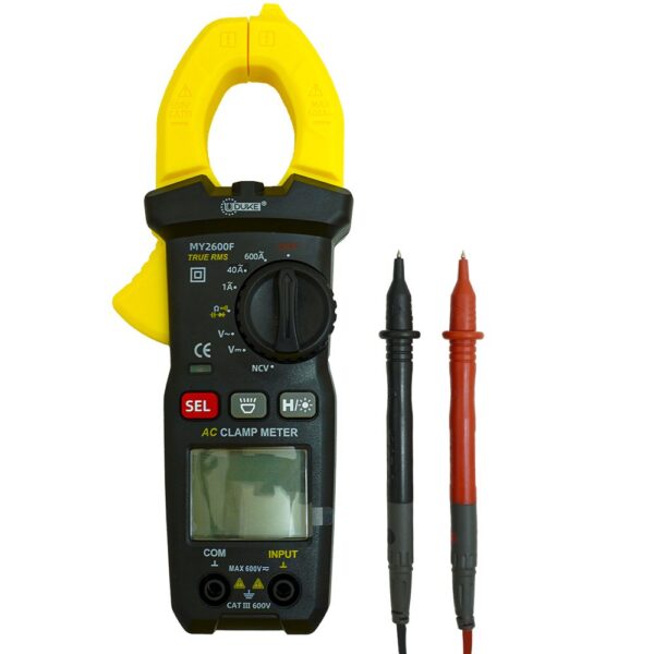 TESTER PINZA VOLTIAMPERIMETRICA 600V UDUKE (HT2068) Item: 19637
