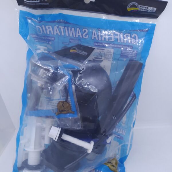 GRIFERIA COMPLETA BAÑO ARBOL/DELGADO PLASTGRIFOS 8212