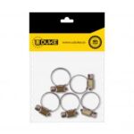 ABRAZADERA 3/4" AMARILLA OJO 1/2 PQTX 5 UDUKE