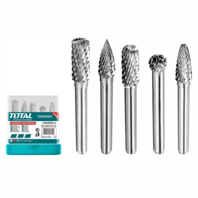 ACCESORIOS PARA MOTO TOOL  DE CARBURO 5 PZS TOTAL (TAKC0651)