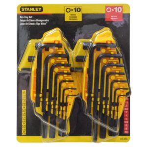 Alem Corto MM y Pulg x 20 Stanley (69-255)(JUEGO)