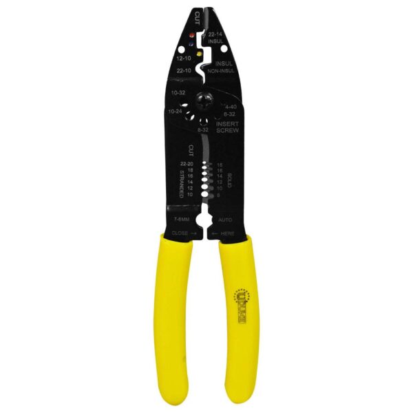 ALICATE PELACABLE UDUKE 8" MULTIUSOS (8AWG-20AWG) (HT80009)
