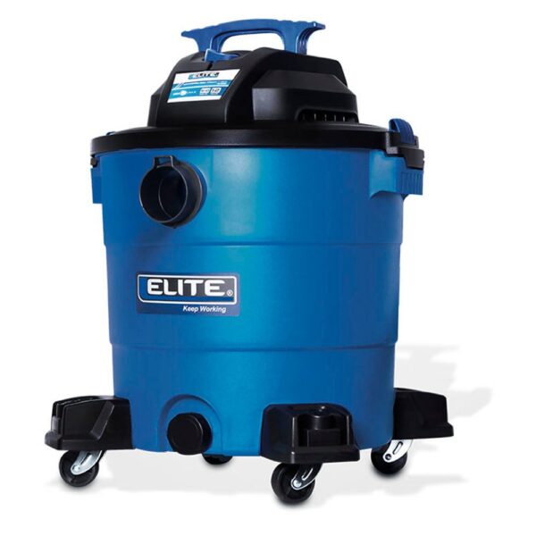 ASPIRADORA Y SOLPLADORA ELITE PARA HUMEDO Y SECO 12 GALONES 6HP (VC1260P)