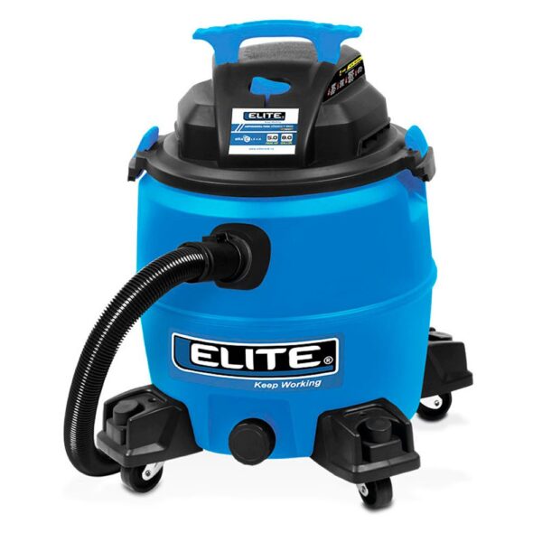 ASPIRADORA Y SOLPLADORA ELITE PARA HUMEDO Y SECO 8 GALONES 5HP (VC0850P)