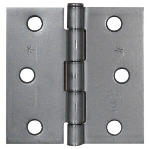 BISAGRA NUDO CABEZA PLANA HIERRO 3X3  X 12 PARES C-16 (PUERTA)(HT) (T1106-0052)