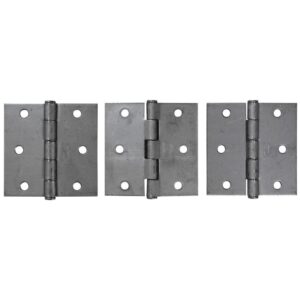 BISAGRA NUDO CABEZA PLANA HIERRO INDUMA 3 1/2 X 3 1/2 (CAL 14) X12U- CERRAJERIA (PRECIO X 12 UNIDADES)(T1106-0093)