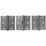 BISAGRA NUDO CABEZA REDONDA HIERO INDUMA 4 X 4(CAL 14) ( X DOCENA)- CERRAJERIA (T1106-0143)